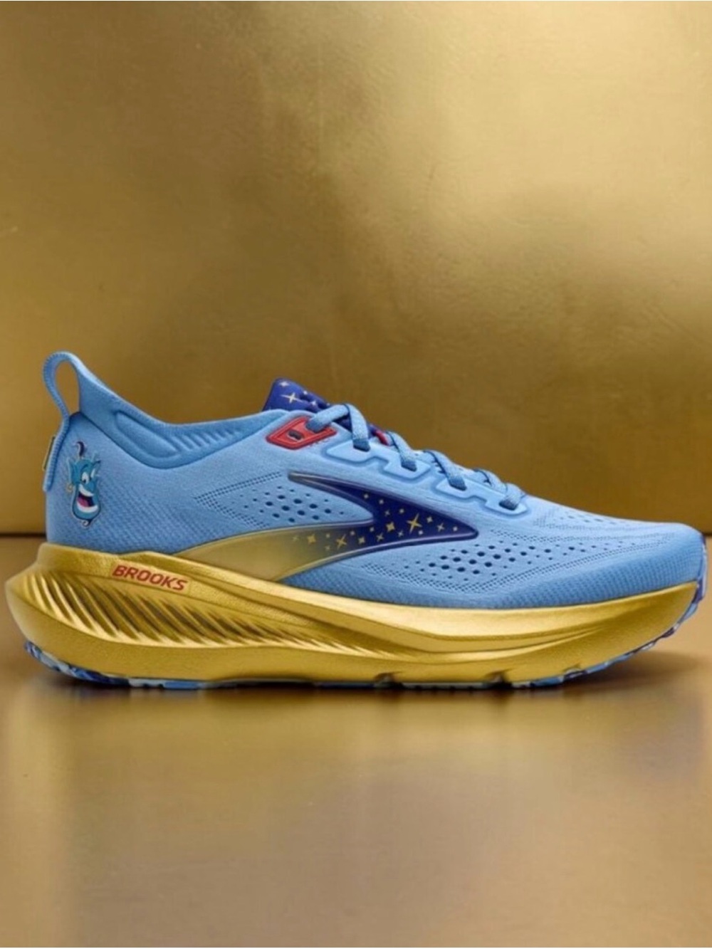 Brooks Glycerin 23 X Disney Genie Aladdin Men’s Running Shoe SZ 10.5